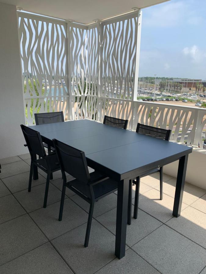 Ferienwohnung Les Terrasses Du Port Canet-en-Roussillon Exterior foto